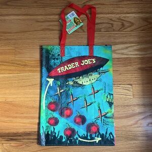NEW Trader Joe’s Limited Edition Geography Reusable Tote Bag Ohio